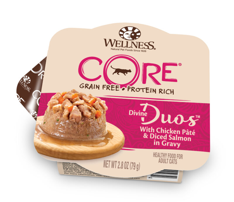Wellness Divine Duos Wet Cat Food Chicken Salmon